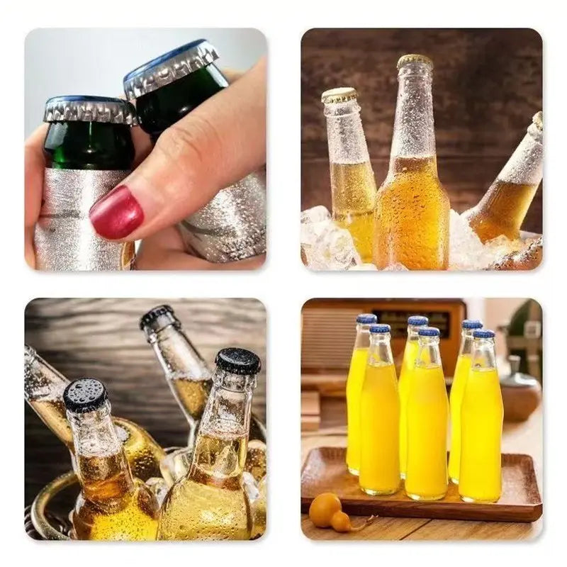 Ace of Spades Stainless Steel Bottle Opener Set - Available in 6 or 12 Pieces | Durable, Compact, and Portable | Ideal for Travel, Camping, Events, and Everyday Use | Perfect for Group Activities and Gifting